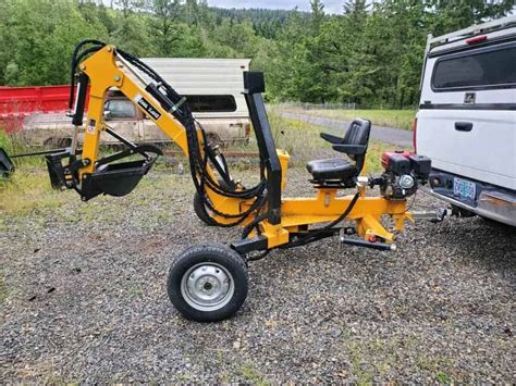 towing a mini excavator|towable mini backhoe for sale.